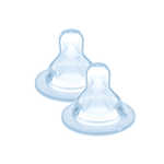 MAM Tettarella Antigoccia 4+ Mesi | Tettarella Silicone Flusso Extra Rapido | 2 Pezzi