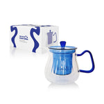 Himalaya Teiera Marella | Vetro Borosilicato Pyrex con Filtro in Vetro | 600 ml