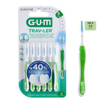 GUM Trav-ler | Scovolino Interdentale 1,1 mm | 6 Pezzi