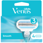 Gillette Venus Smooth | Lame di Ricambio Rasoio Donna | 4 Pezzi