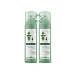 Shampoo Secco Klorane Ortica | Sebo-Regolatore | Duo Pack