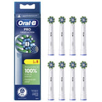 Oral-B Testine Di Ricambio Power Refill Cross Action 8 Pezzi