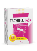 Tachiflutask | Farmaco Paracetamolo e Fenilefrina 600+10mg | 10 Bustine Granulato