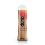 Durex Real Feel | Gel Lubrificante Intimo Base Siliconica Lunga Durata | 50 ml