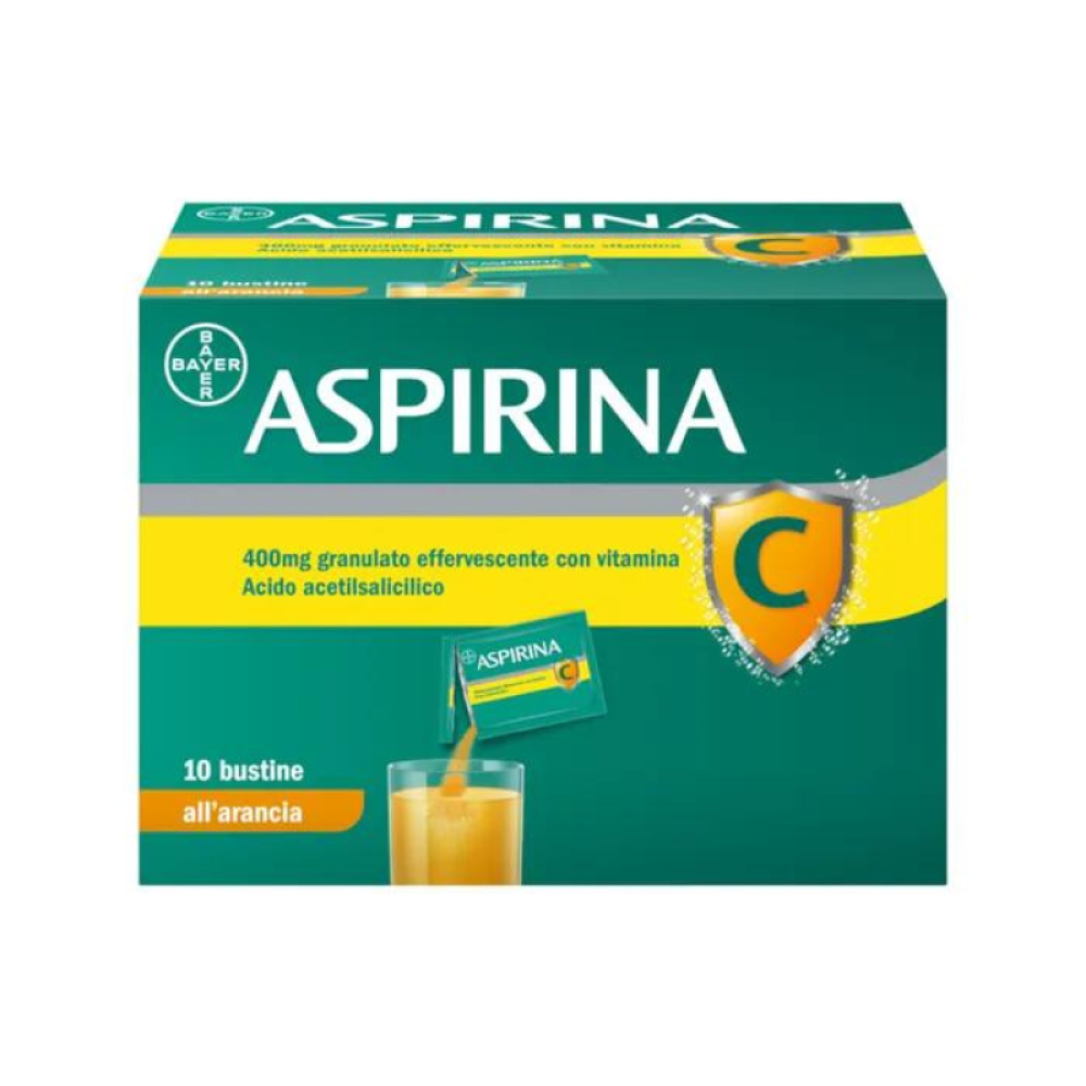 Aspirina Granulato Effervescente Con Vitamina C Bustine Mg