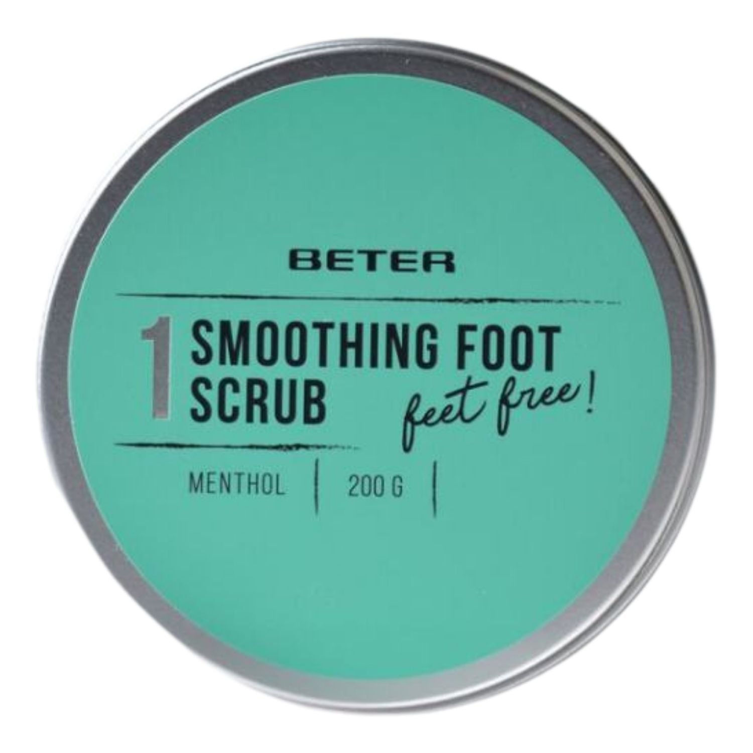 Beter Feet Free Scrub Esfoliante Piedi | Levigante Sale Glicerina Mentolo | 200 g
