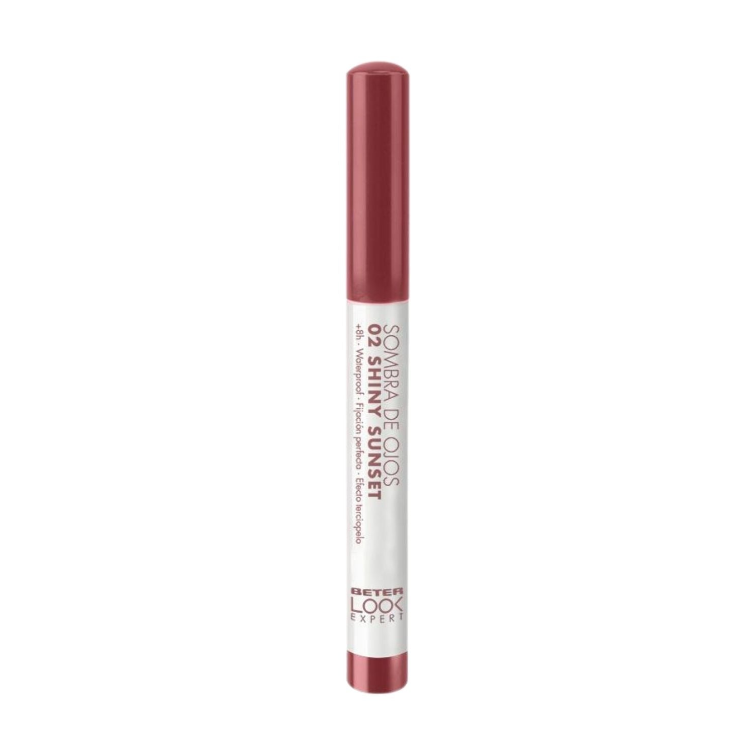 Beter Ombretto Waterproof Cremoso Look Expert 02 Shiny Sunset | Long Lasting Vegan