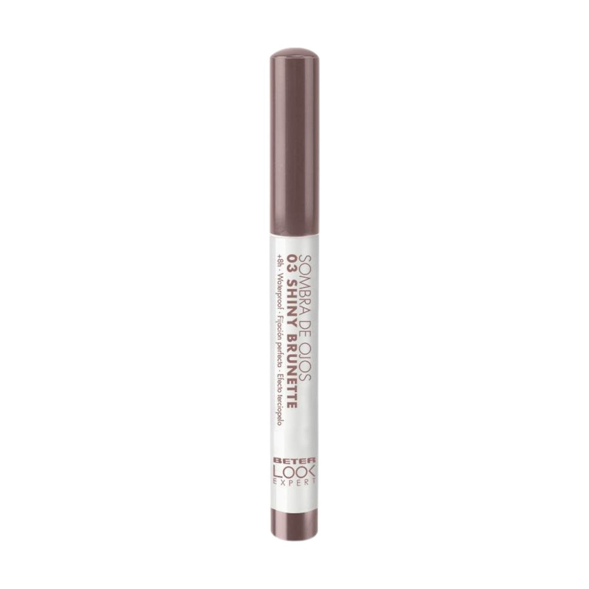 Beter Ombretto Waterproof Cremoso Look Expert 03 Shiny Brunette | Long Lasting Vegan  