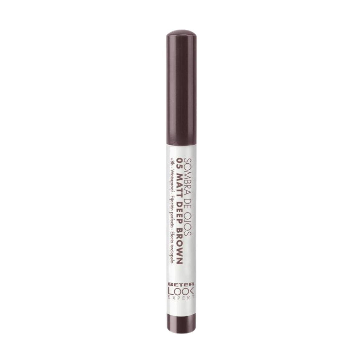 Beter Ombretto Waterproof Cremoso Look Expert 05 Matt Deep Brown | Long Lasting Vegan  
