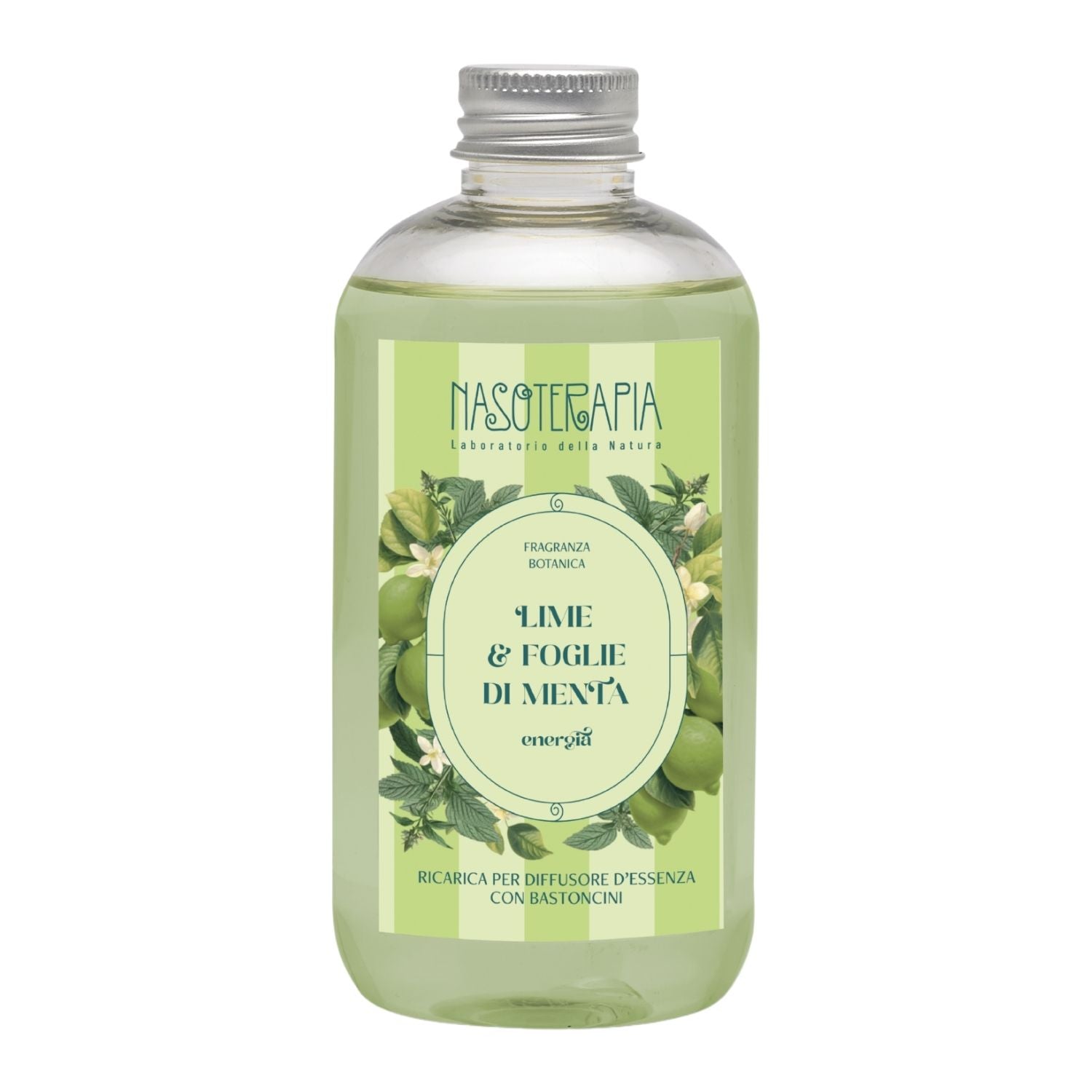 Nasoterapia Ricarica Diffusore | Lime Foglie Menta | 250 ml