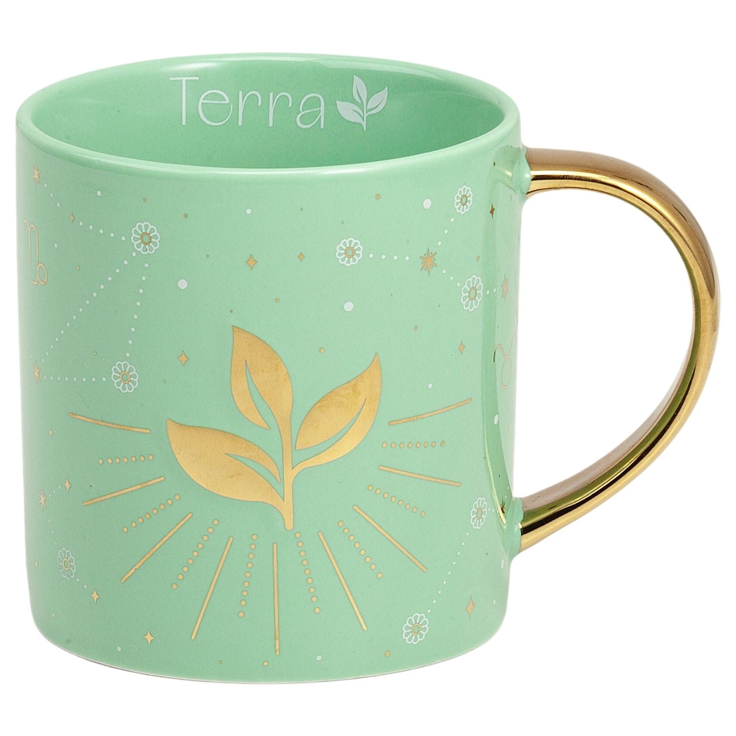 Neavita Mug Ceramica Nature Elements Terra | Tazza Tisane Tè | 310ml