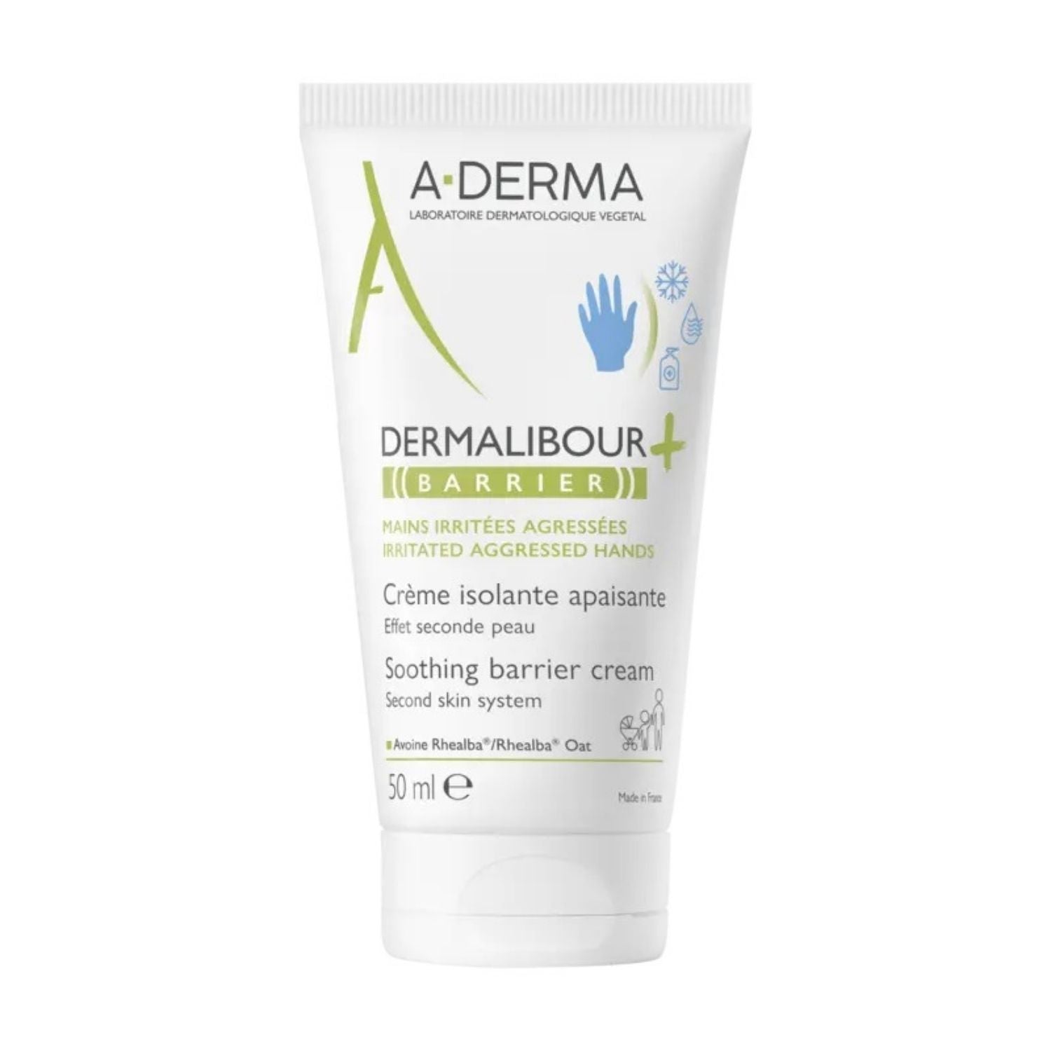 A-Derma Dermalibour+ Barrier | Crema Isolante Lenitiva | 50 ml