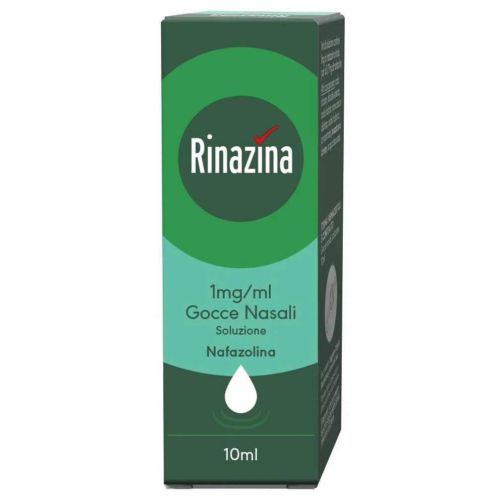 Rinazina | Gocce Nasali Decongestionante Adulti | 10 ml