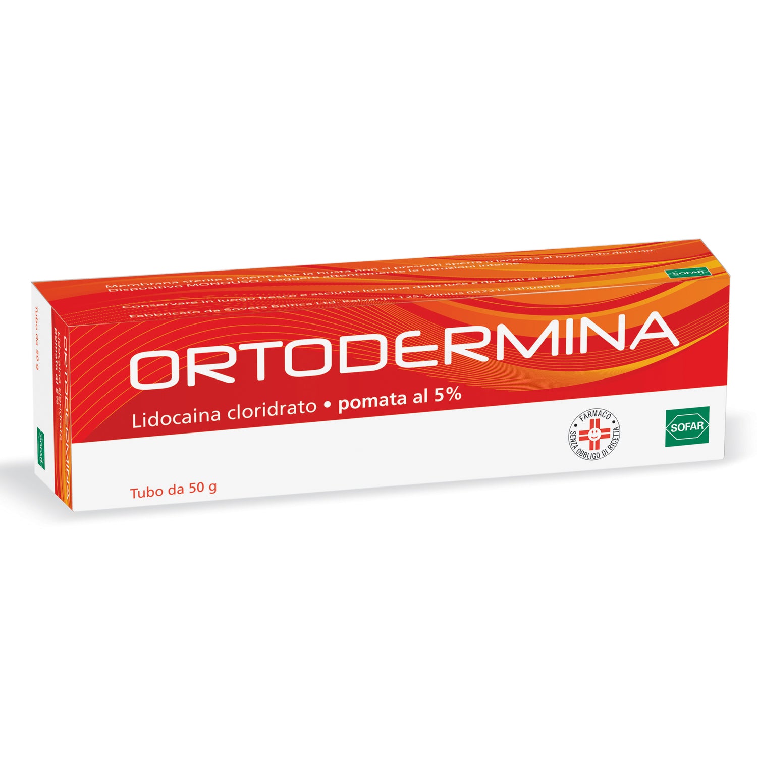 ORTODERMINA Pomata 50g 5%
