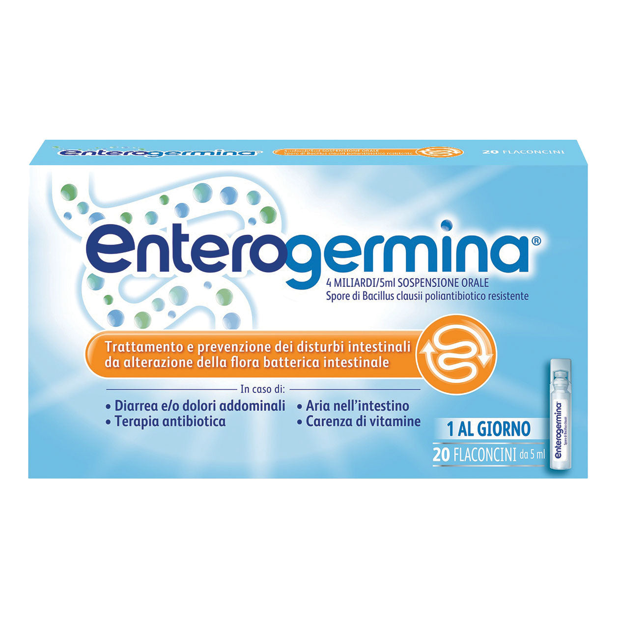 ENTEROGERMINA*OS 20FL 4MLD 5ML