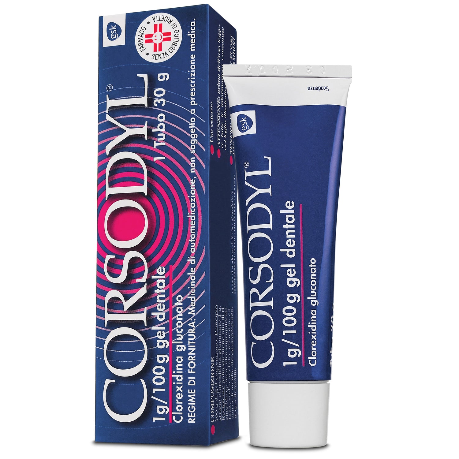 Corsodyl Gel Dentale Clorexidina 1% 30g