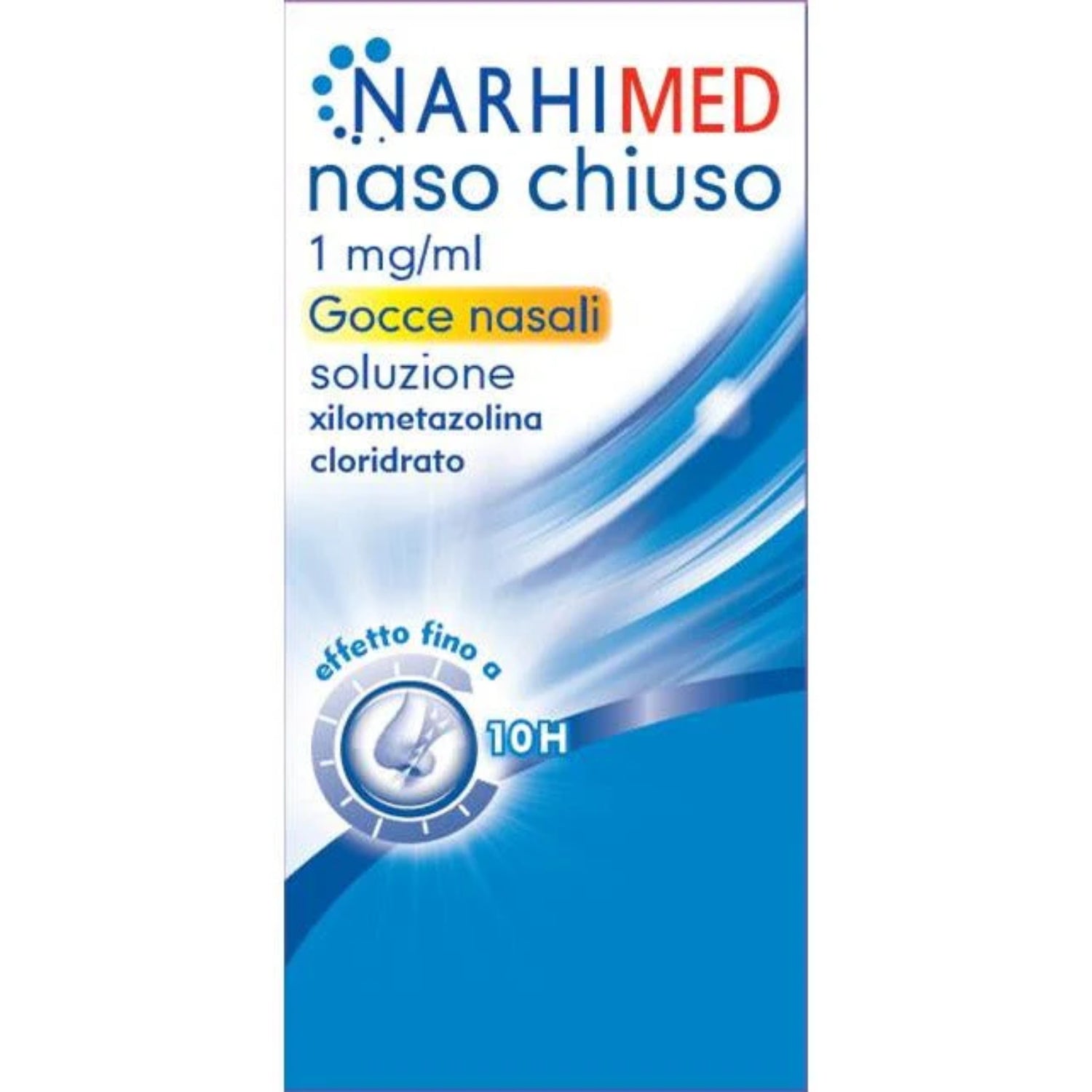 Narhimed Naso Chiuso gocce decongestionanti adulti 10 ml