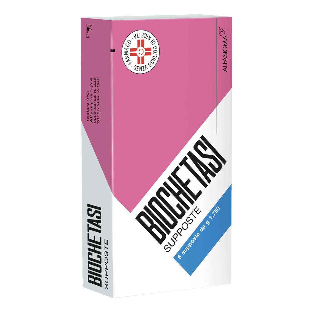 Biochetasi 6 Supposte  