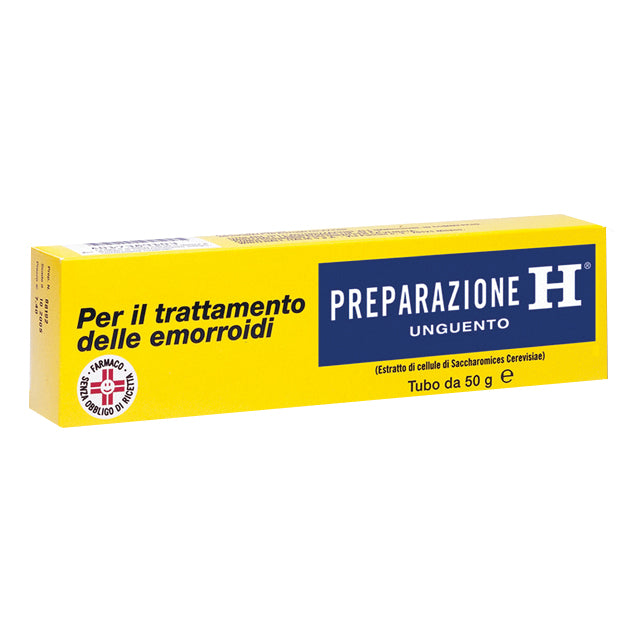Preparazione H | Trattamento Emorroidi e Ragadi Anali | Unguento 50 g  