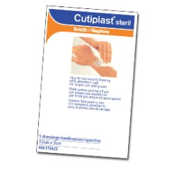 CUTIPLAST STERIL 7,2X5CM 5PZ
