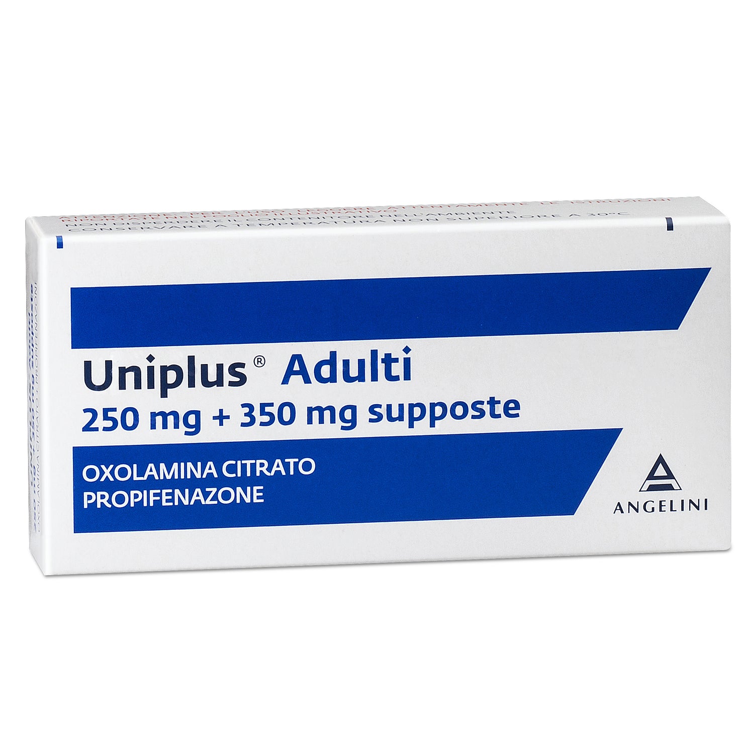 Uniplus Adulti 10 Supposte 250mg+350mg