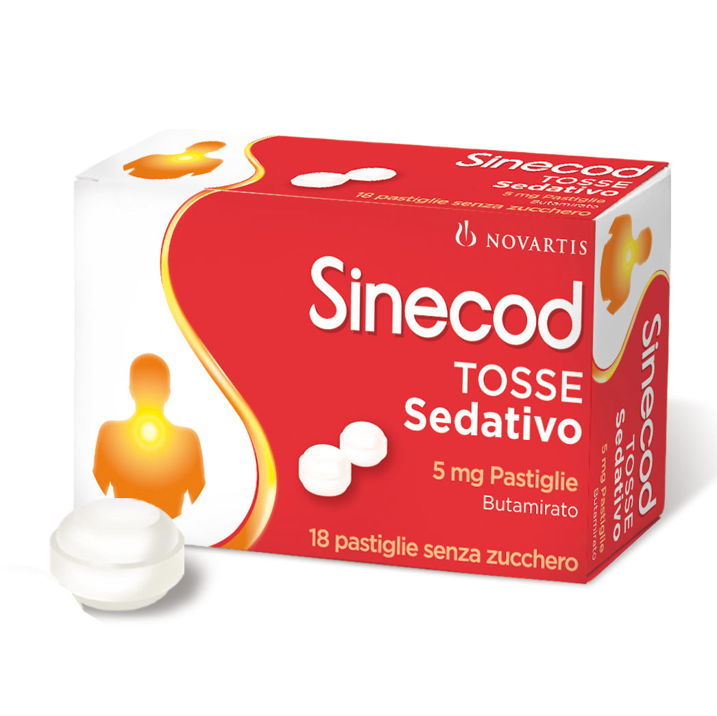 Sinecod Tosse Sedativo 18 Pastiglie 5mg