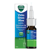 Vicks Sinex Aloe | Spray Nasale Decongestionante Raffreddore | 15ml