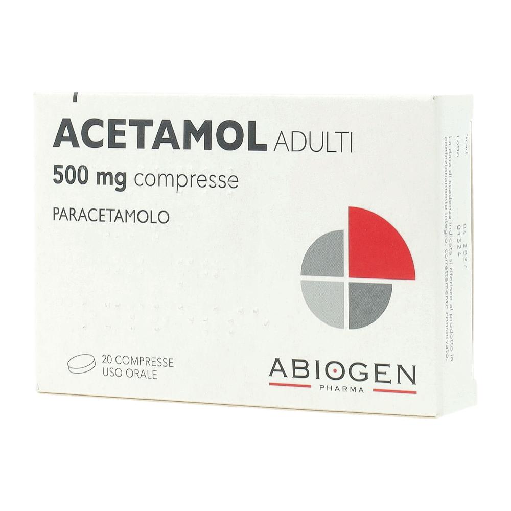ACETAMOL*AD 20CPR 500MG