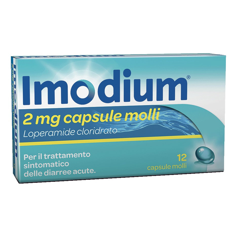 Imodium Diarrea Acuta 12 Capsule Molli - Johnson & Johnson Spa