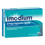 Imodium 2mg | Antidiarroico Loperamide | 12 Capsule Rigide  