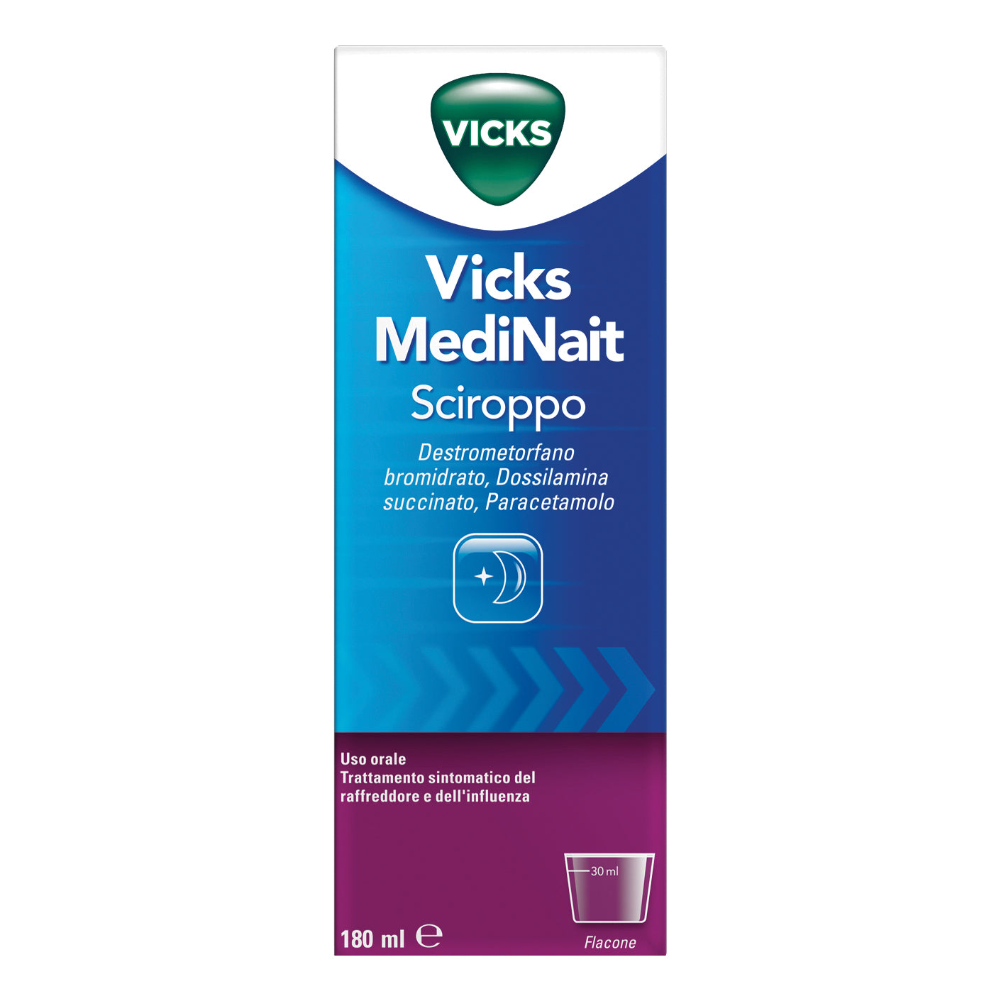 Vicks Medinait Sciroppo 180ml