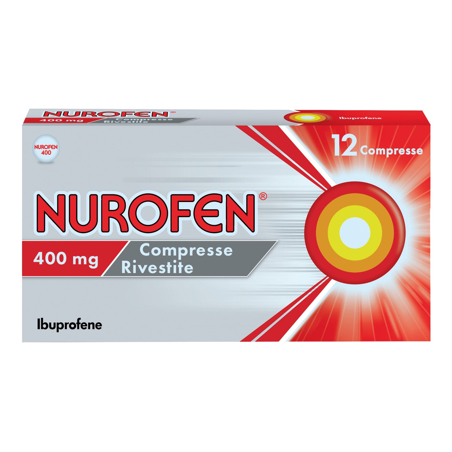 NUROFEN*12CPR RIV 400MG PVC/AL