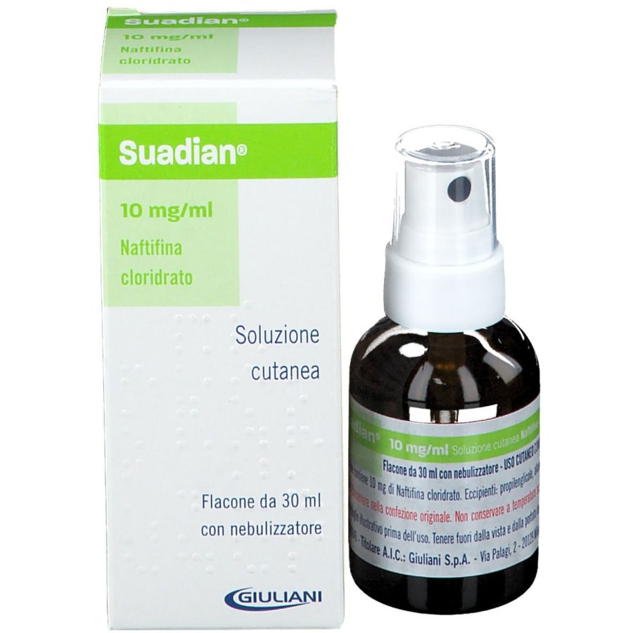 Suadian 1% | Farmaco Antimicotico Cutaneo | Spray 30 ml
