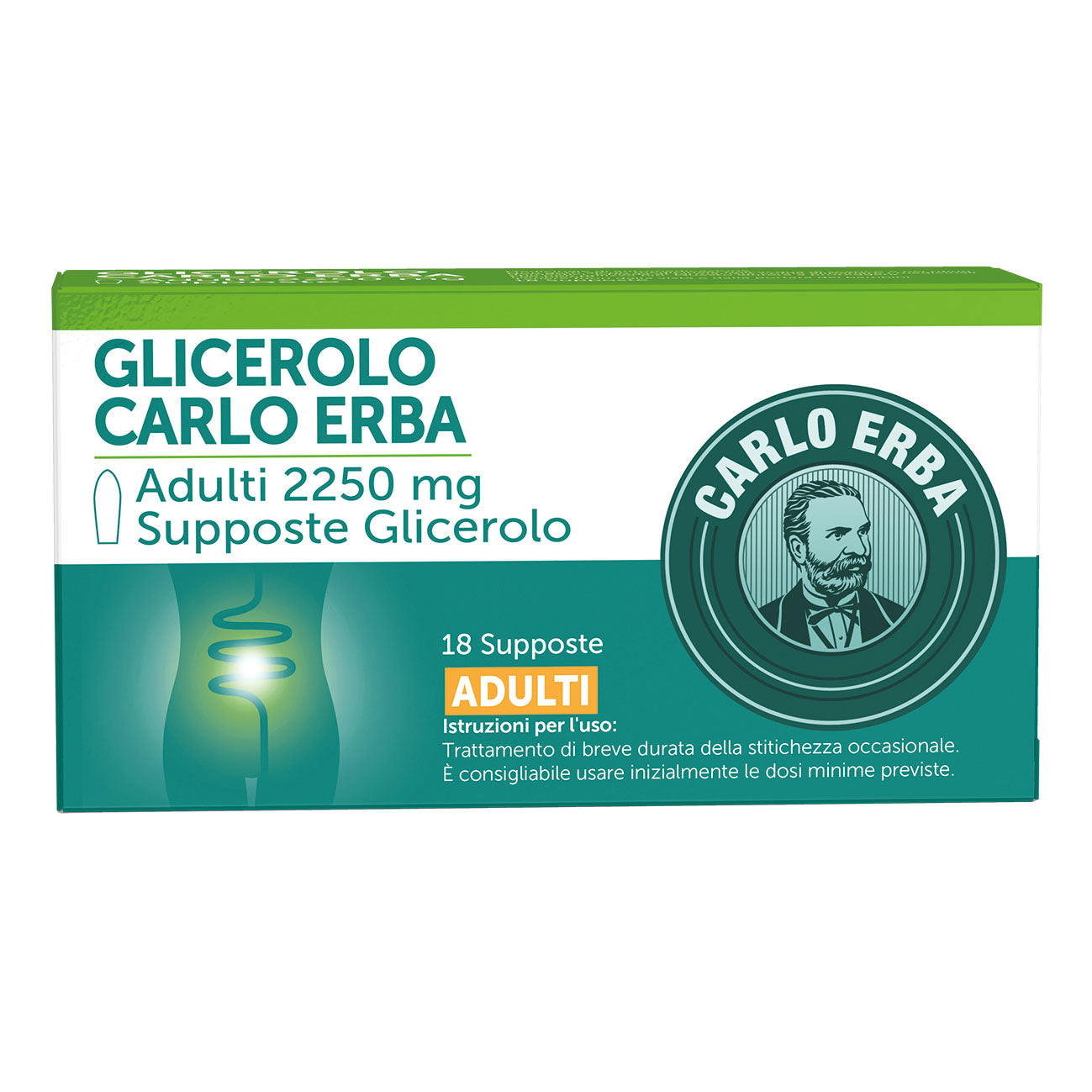 GLICEROLO*AD 18SUPP 2250MG