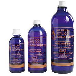 ALCOOL ETILICO DENATURATO 1L  
