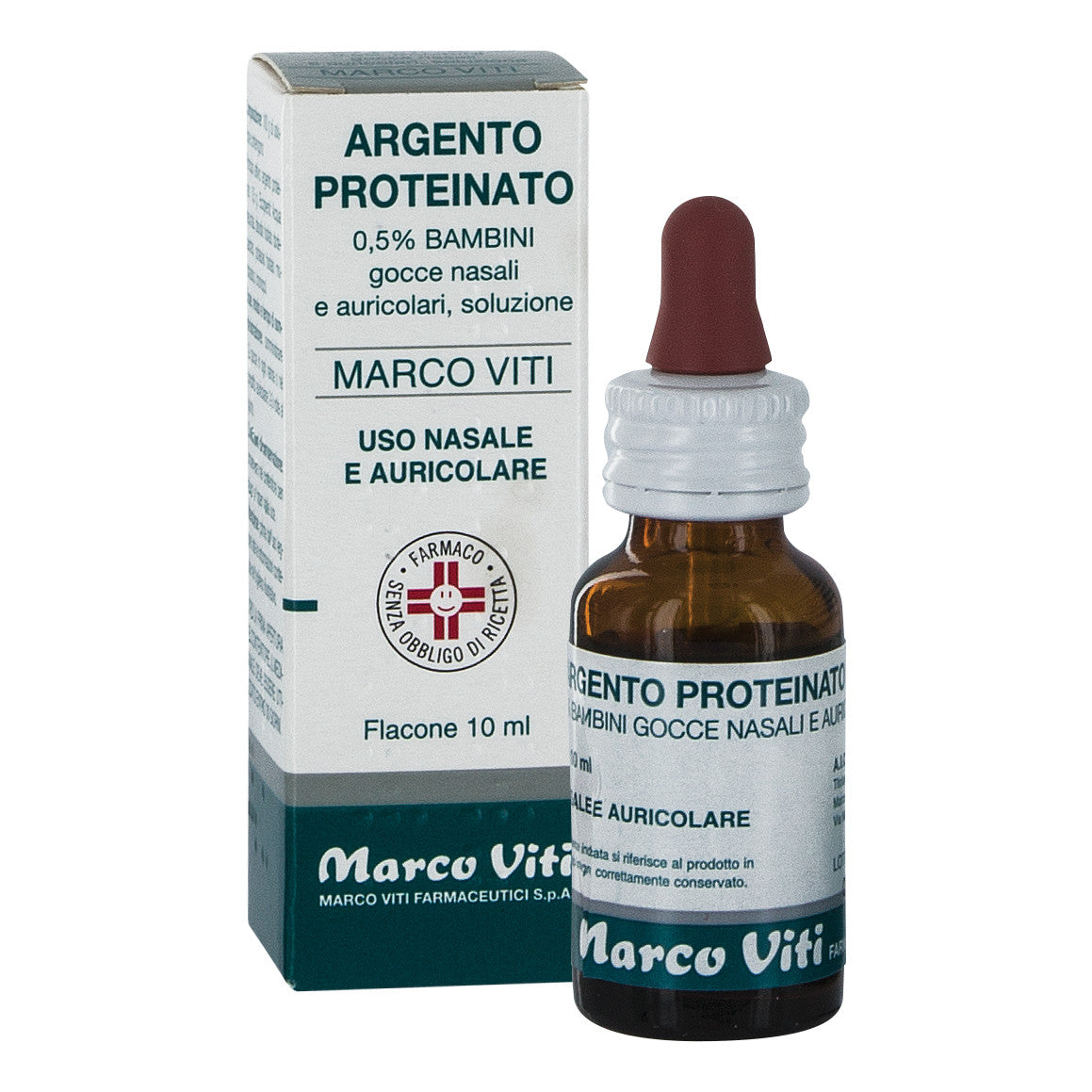 Argento Proteinato 0,5% 10ml Viti