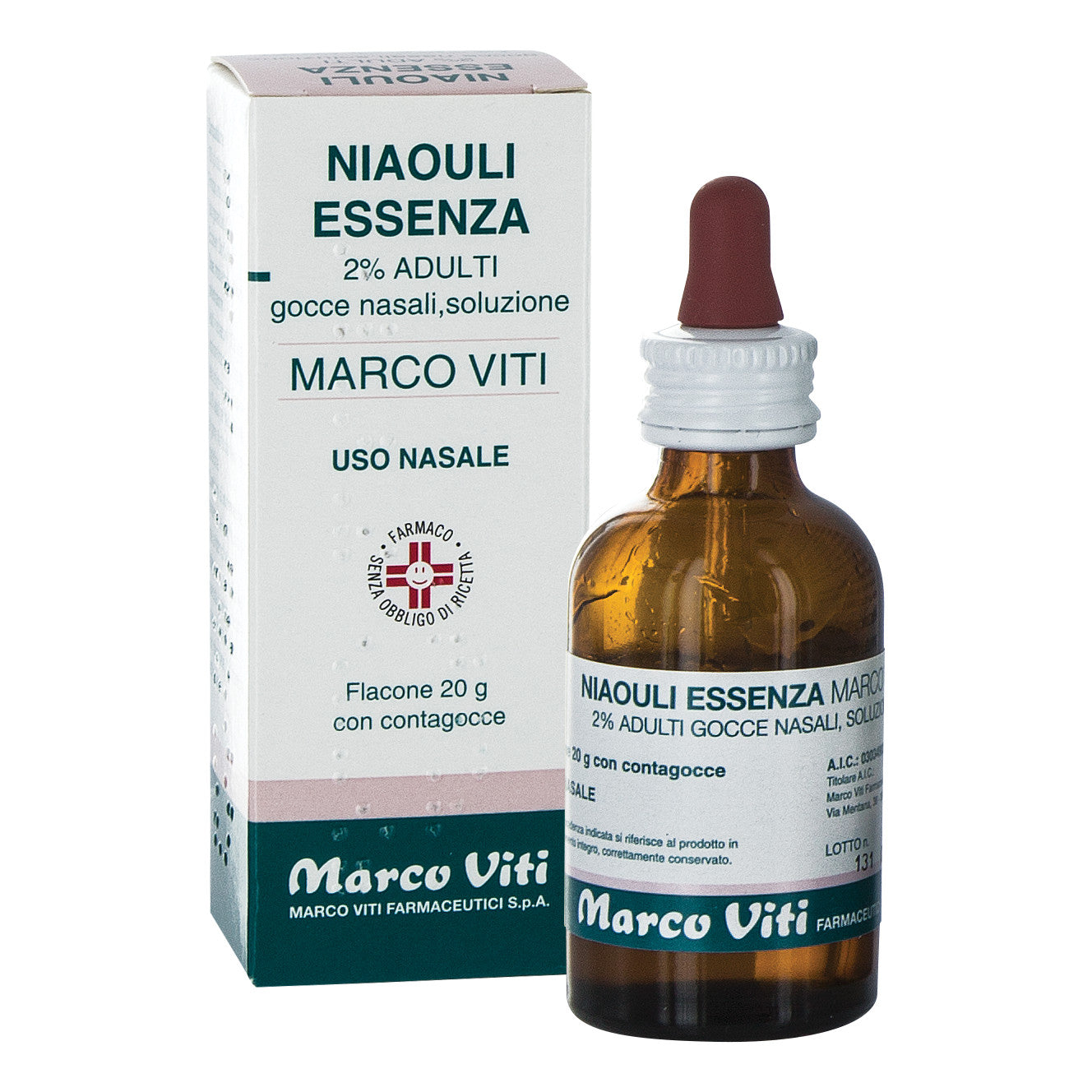 Niaouli Essenza 2% Gocce 20g Viti