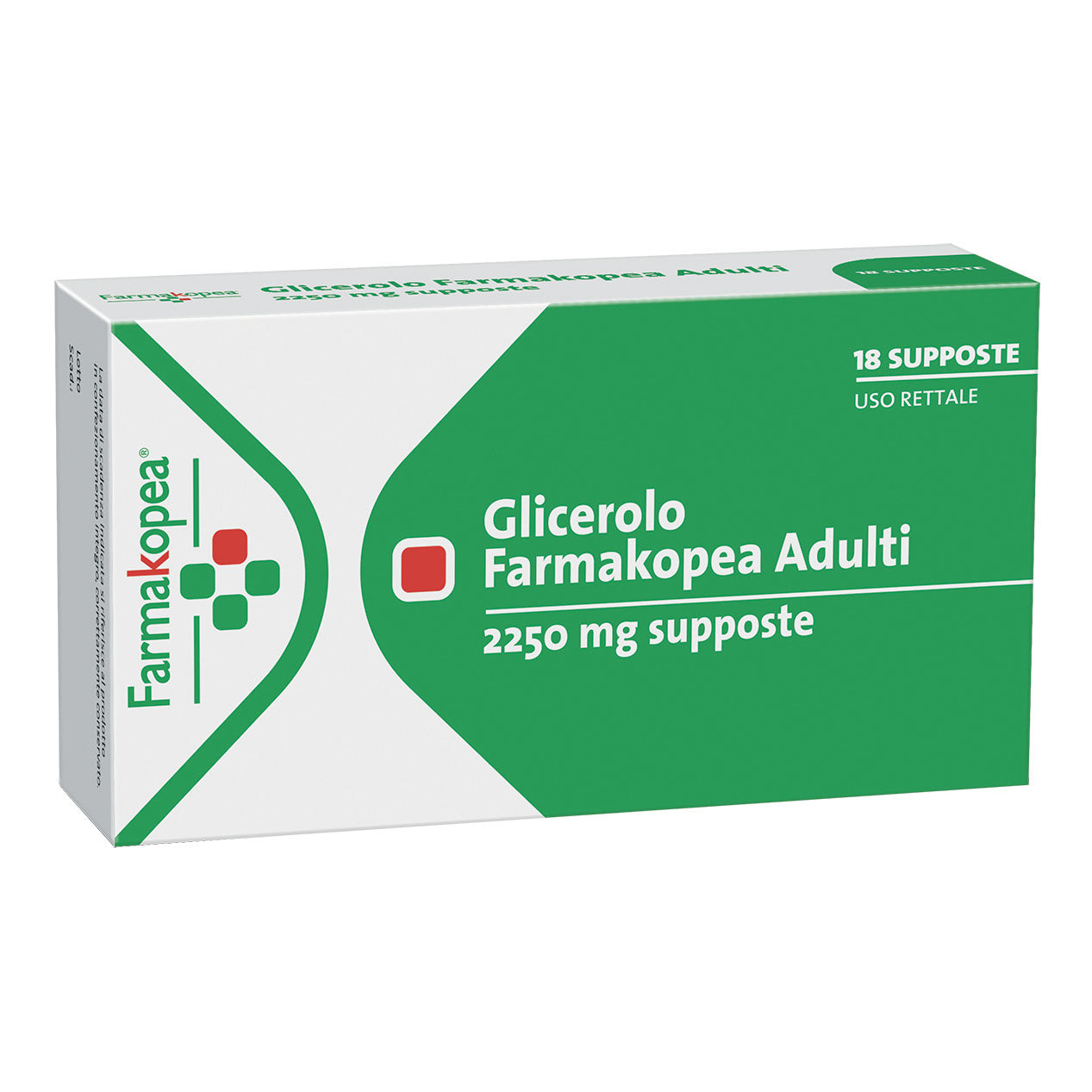 GLICEROLO FARMAK*18SUPP 2250MG