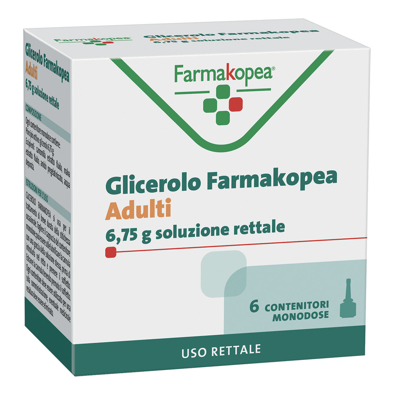 GLICEROLO FARMAK*AD 6CONT6,75G