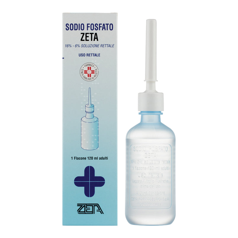 Zeta Clisma Fosfato Sodico - Trattamento Della Stitichezza 120ml