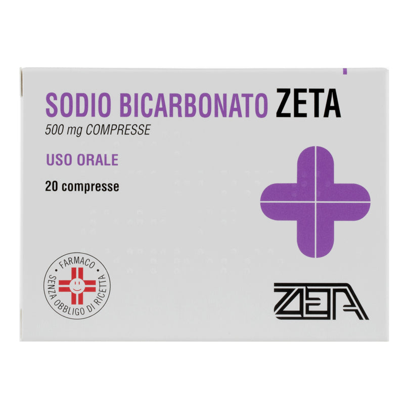 Zeta Sodio Bicarbonato 20 Compresse 500mg