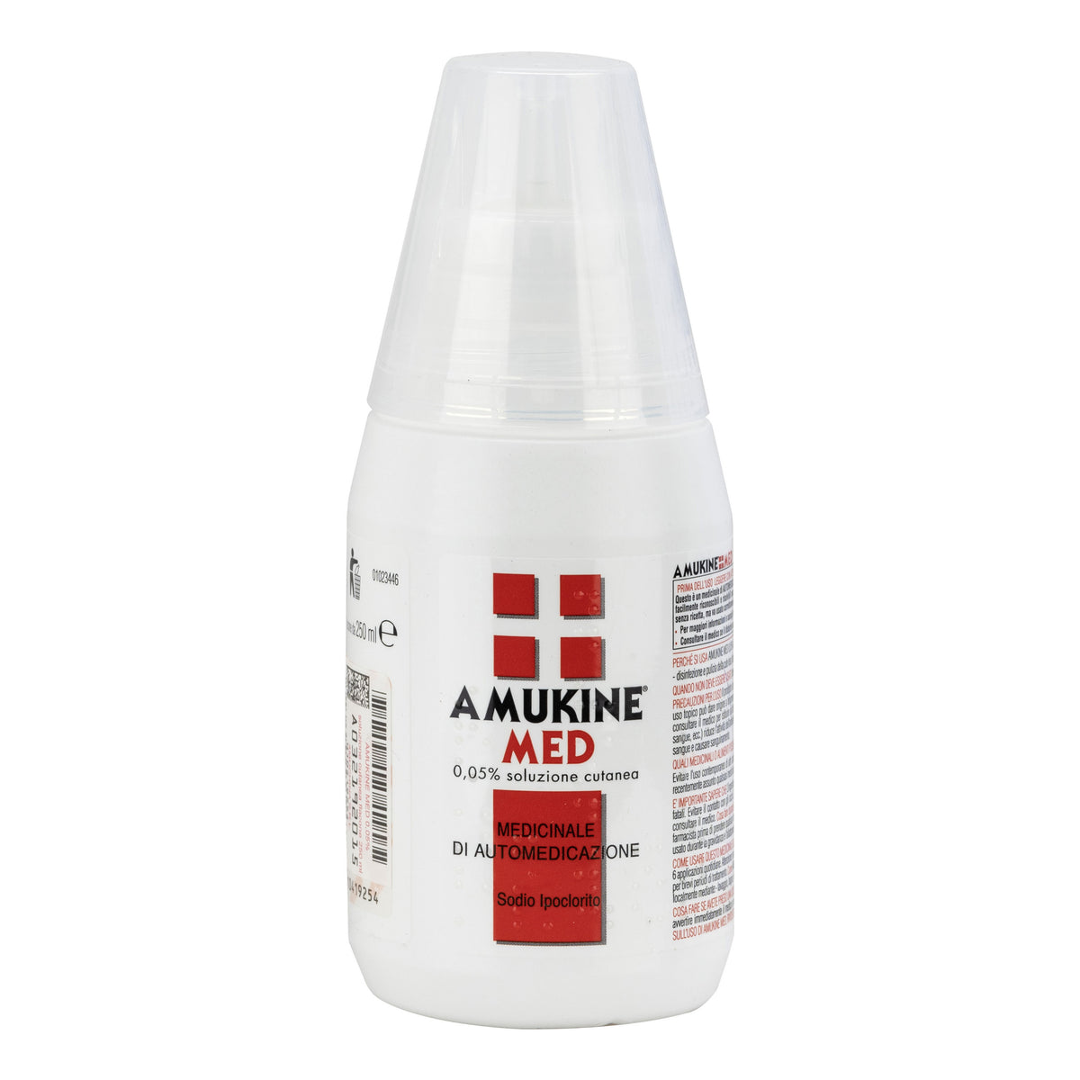 AMUKINE MED*SOL CUT 250ML0,05%  