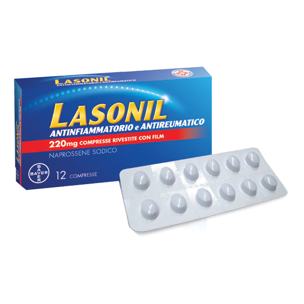 Lasonil Antinfiammatorio E Antireumatico 12 Compresse 220mg