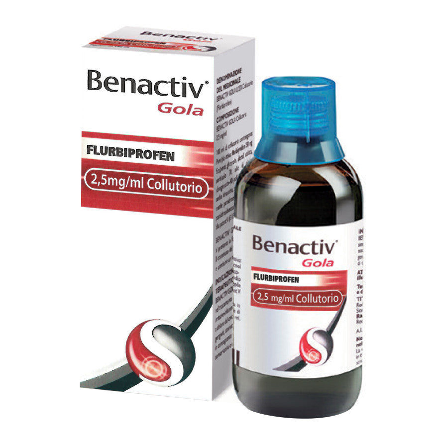 Benactiv Gola Collutorio 0,25% 160ml