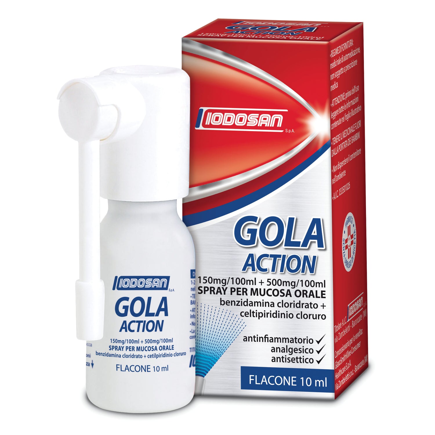 Gola Action 0,15%+0,5% Spray Mucosa Orale