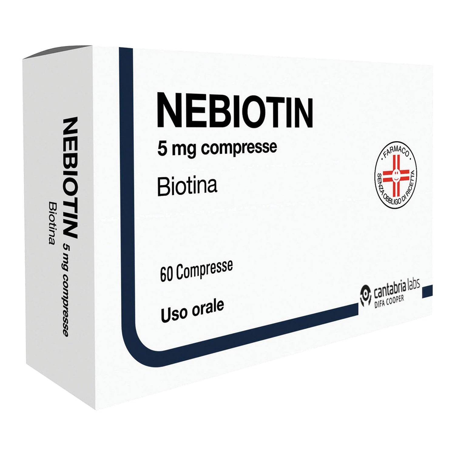 NEBIOTIN*60CPR 5MG