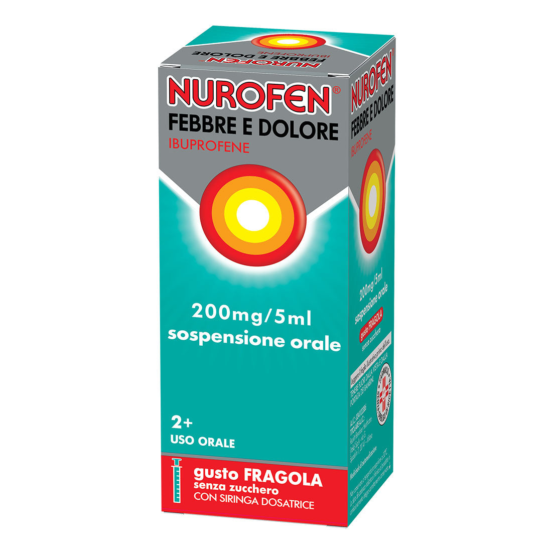 NUROFEN FEBBRE D*200MG/5ML FRA