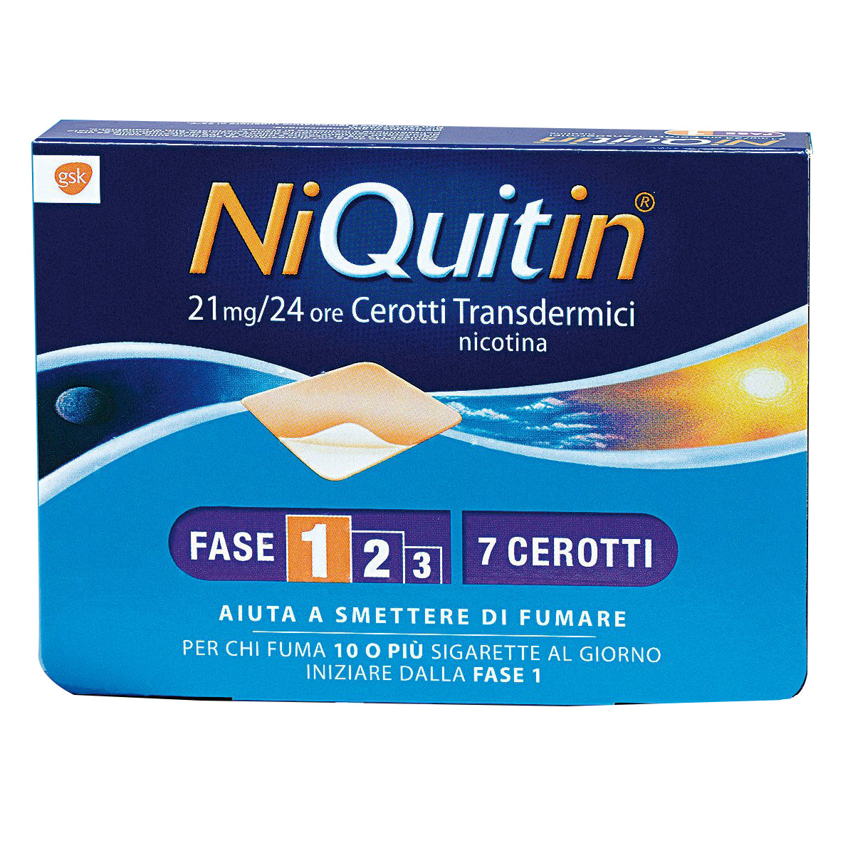 Niquitin 7 Cerotti Trasdermici 21mg