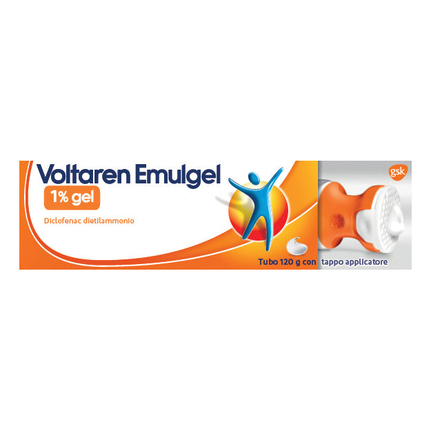 Voltaren Emulgel gel 1% 120g Con Tappo Applicatore