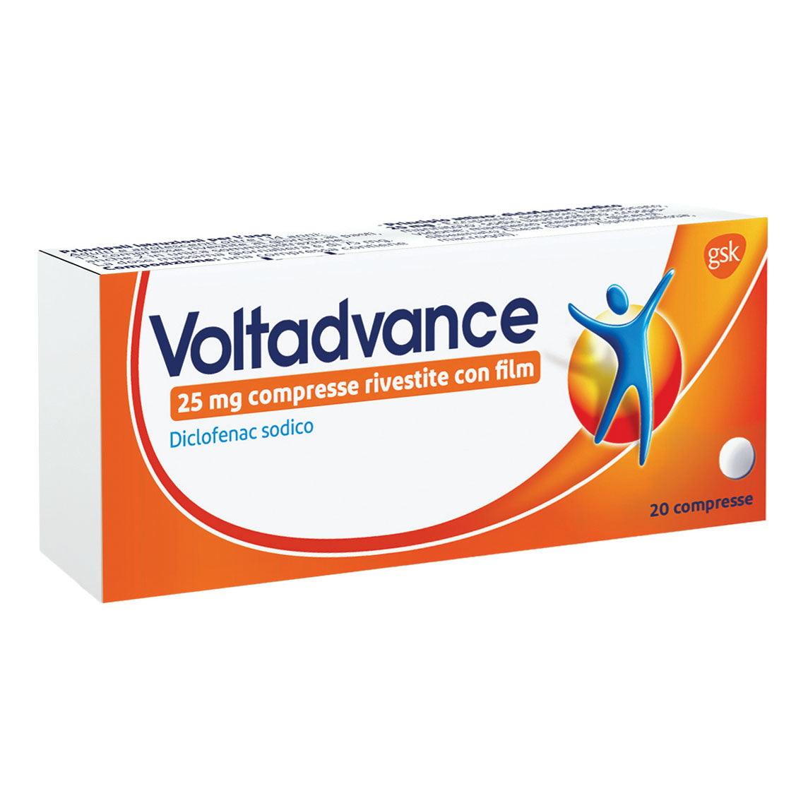 Voltadvance 25 Mg | Antinfiammatorio E Antidolorifico | 20 Compresse
